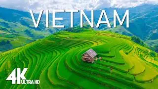 Vietnam Relaxation Film 4K - Peaceful Relaxing Music - Nature 4k Video UltraHD