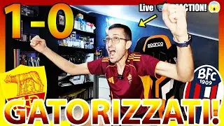 🥴 GATORIZZATI‼️ ROMA-BOLOGNA 1-0 [LIVE REACTION]