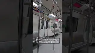 8pm Delhi Metro in Parallel universe