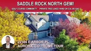Upgraded Saddle Rock North Home | Cul-de-Sac, Custom Library, Dream Lot & Main Floor Suite