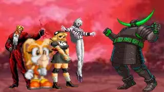 Kof Mugen TM Abyss Vs KOF Bosses / Girls Team