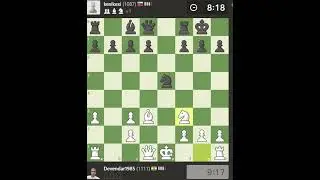Queen trapped by bishop || Chess for Begineers ||