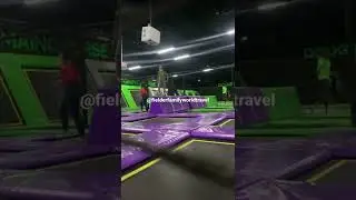Monster trampoline park Mexico City #shorts #mexico #mexicocity #trampoline #park #jump #monster