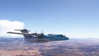 Microsoft Flight Simulator 2024 |MMCU Чихуахуа- MMLP Ла-Паз | Heart Aerospace equips ES-30