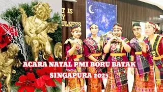 ACARA NATAL PMI BORU BATAK SINGAPURA 2025 #christmas 