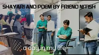 shayari and poem by dear friend Nitish!! A few words for Himanshu Thapa Sir!! #shayari #video #ias