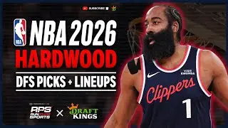 NBA DFS Picks & Lineups | 1/20 - NBA Hardwood