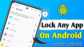 How to Lock Apps on Android for FREE 🔒 | No App Needed! 📱