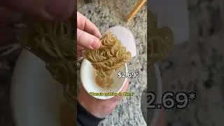 my first cup of RAMEN in years *gluten free* #shorts