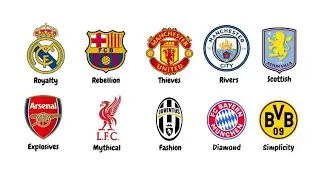 HOW THE 10 BEST EUROPEAN CLUBS GOT THEIR LOGOS EXPLAINED IN 11 MINUTES