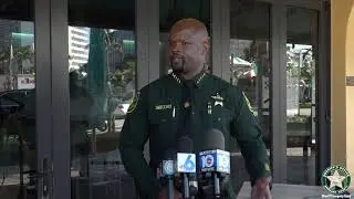 Sheriff Tony Gives an Update on a Shooting Incident Response