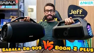 SABALA DR-909 200W Vs ANKER SOUNDCORE BOOM 2 PLUS 140W: Qual &eacute; a melhor caixa de som?  (Comparativo)