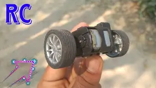 🌠 Four DC motor used small mini without remote car experiment ||. #shorts  #rccar