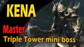 Kena: Bridge of spirits - Wood Knight boss fight (Master difficulty)