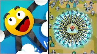 Little Hero Survival.io VS Spider Guy - All Levels Speed Gameplay