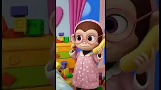 5 Little Monkey Jumping On the Bed #kidsrhymes
