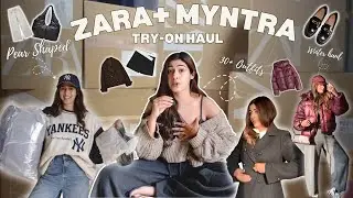 30+ Outfits, Honest Reviews+ Try Ons & Styling| ZARA + MYNTRA 2026 Collection ❄️🛍️