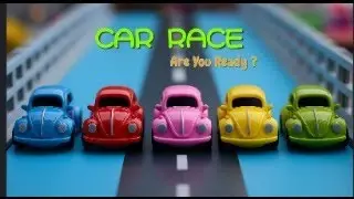 Learn Colors with Toy Car Race 🚗 | Which Car Is Missing? | Fun for Kids