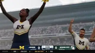 #EASports CFB 26 Wk 11 &ndash; Dynasty Yr 7 Ep. 89 | #2 Michigan at Michigan State