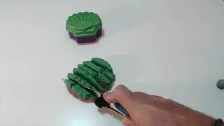 Oddly Satisfying ASMR Kinetic Sand Cutting #asmr #kineticsandcutting #asmrsandkinetic