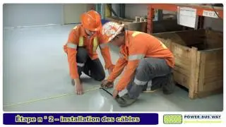 Power Bus Way Cable Bus Installation Video Francais