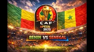 Group D Benin vs Senegal AFCON 25 simulation FL26/PES21