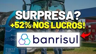 OS DIVIDENDOS IR&Atilde;O EXPLODIR? FORTE AUMENTO nos LUCROS DO Banrisul (BRSR6) - Resultados 2T25