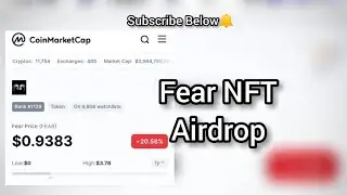 2,000 Fear NFT 😀 Airdrop Coinmarketcap - Free NFT Airdrop (Coinmarketcap Fear) Earn Free NFTs