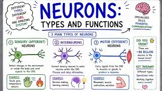 Neurons: Parts,Types and Functions