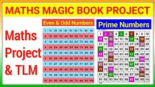 Maths Project | Maths Magic Book | Maths TLM | Maths Working Model | National maths day projects