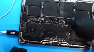Ремонт неработающего 15-дюймового MacBook Pro, который не включается