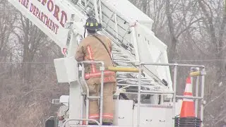 HVAC unit catches fire at Rockford business