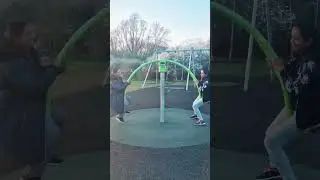 When you find an empty kids play area😂 #park