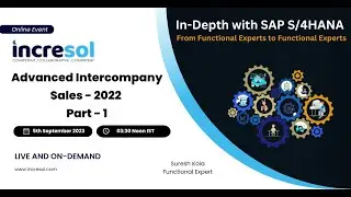 SAP S 4HANA  Advanced Intercompany Sales 2022 Part 1