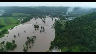 Chaseburg, Wisconsin Flood Damage 2018