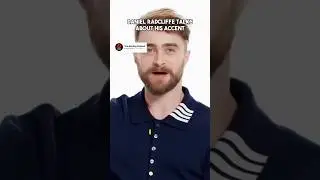 Daniel Radcliffe reveals his accent 🤔 #shorts #youtubeshorts #short #reveal
