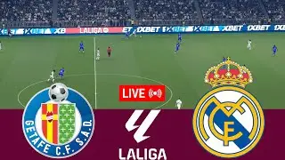 [LIVE] Getafe vs Real Madrid La Liga 25/26 Full Match - Video Game Simulation