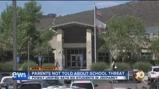 Parents of Oak Valley Middle School students concerned they weren't told of threats