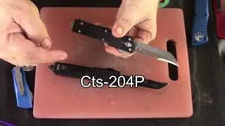 Mail call. I finally got my Microtech Troodon Hellhound Knife signature series. Clone comparison