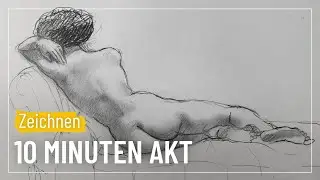 Ideen zum Akt zeichnen: 10-Minuten-Übung #2  | sehen&gestalten #168