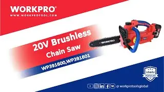 Unleashing Power: Review of the WORKPRO 20 Brushless Chain Saw!