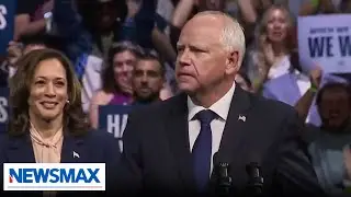 Walz pushes textbook anti-Trump claims, 'Project 2025' narrative in debut with Kamala