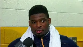 Subban on scrum with Gallagher, 'called him short, he didn't like that too much'