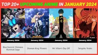 Upcoming Anime In January 2024 &bull; #animecomparison #anime #comingsoon