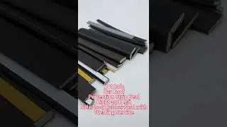 Self-Adhesive Automotive Rubber Seal Strip for Wood Door Weather Resistant PU Strip