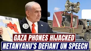 Netanyahu Streams UN Speech Into Gaza Phones | Defiant UNGA Address