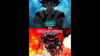Goku VS Hellbat Armor.      #music #marvel #batman #goku #hellbat