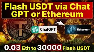 Create Flash USDT For Stake || Use Chatgpt.com or Eth 🤯