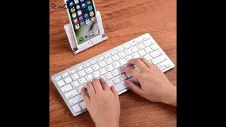 B&agrave;n Ph&iacute;m Keyboard Mini Bluetooth 3.0 Model KB3001 78 Ph&iacute;m Lệnh Ph&ugrave; Hợp Cho Windows Mac Android IOS
