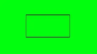 Animated Green Screen Rectangle Effect 4k